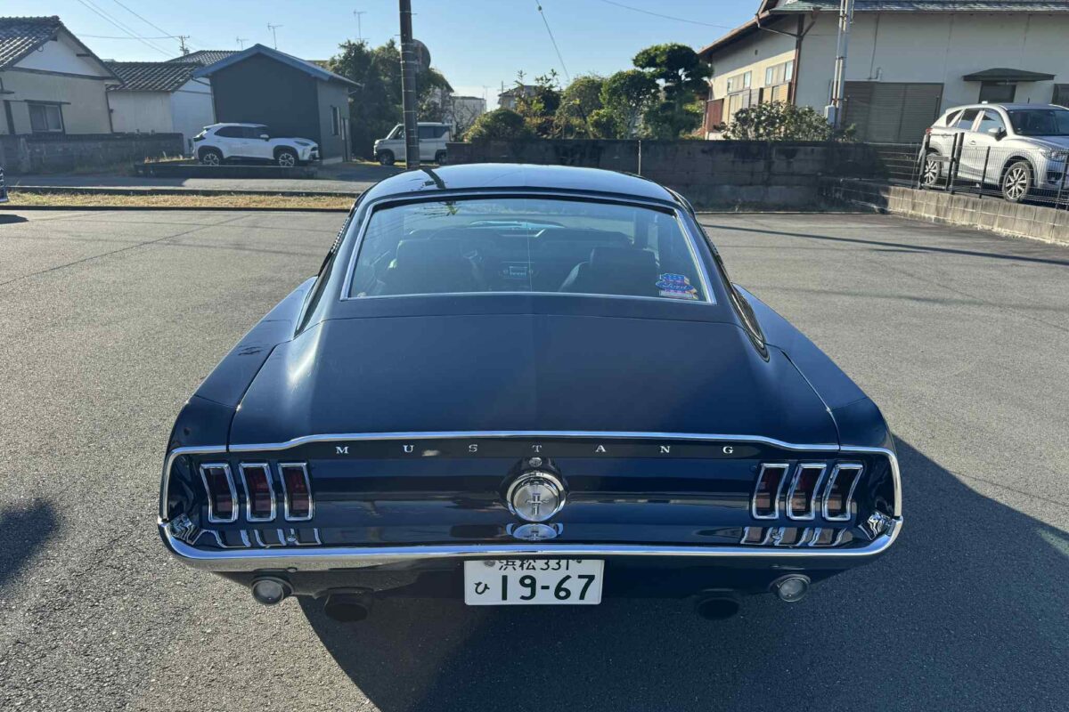 1967 Mustang Fastback 委託車両